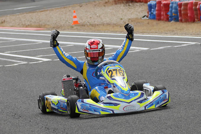 Lars Lamborelle wint in Salbris